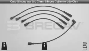 Комплект проводов зажигания BRECAV купить