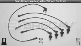 Комплект проводов зажигания BRECAV купить