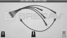 Комплект проводов зажигания BRECAV купить