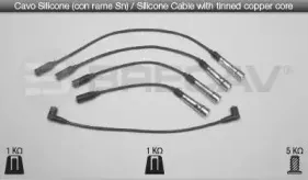 Комплект проводов зажигания BRECAV купить