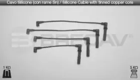 Комплект проводов зажигания BRECAV купить