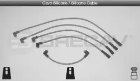 Комплект проводов зажигания BRECAV купить