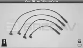 Комплект проводов зажигания BRECAV купить