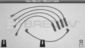 Комплект проводов зажигания BRECAV купить