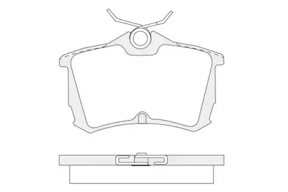 Комплект тормозных колодок, дисковый тормоз KSH-KOSHIMO купить
