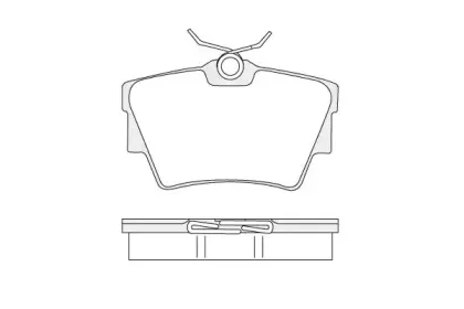 Комплект тормозных колодок, дисковый тормоз KSH-KOSHIMO купить