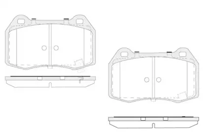 Комплект тормозных колодок, дисковый тормоз KSH-KOSHIMO купить
