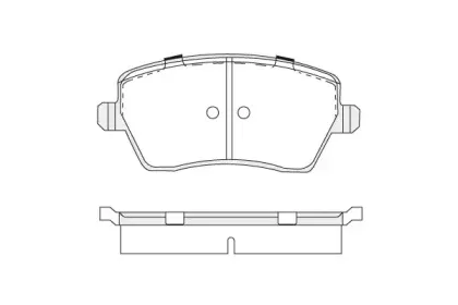 Комплект тормозных колодок, дисковый тормоз KSH-KOSHIMO купить