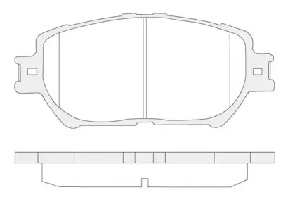 Комплект тормозных колодок, дисковый тормоз KSH-KOSHIMO купить