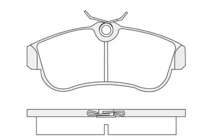Комплект тормозных колодок, дисковый тормоз KSH-KOSHIMO купить