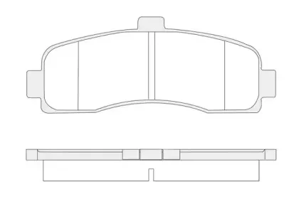 Комплект тормозных колодок, дисковый тормоз KSH-KOSHIMO купить
