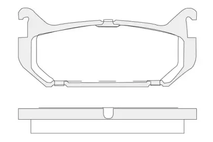 Комплект тормозных колодок, дисковый тормоз KSH-KOSHIMO купить