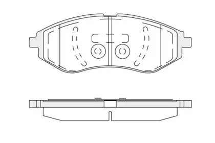Комплект тормозных колодок, дисковый тормоз KSH-KOSHIMO купить