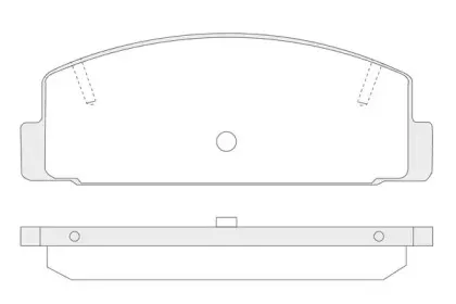 Комплект тормозных колодок, дисковый тормоз KSH-KOSHIMO купить