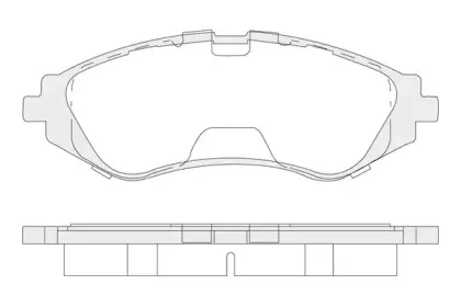 Комплект тормозных колодок, дисковый тормоз KSH-KOSHIMO купить