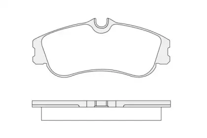 Комплект тормозных колодок, дисковый тормоз KSH-KOSHIMO купить