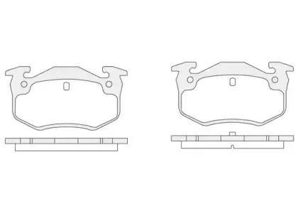 Комплект тормозных колодок, дисковый тормоз KSH-KOSHIMO купить