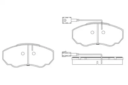 Комплект тормозных колодок, дисковый тормоз KSH-KOSHIMO купить