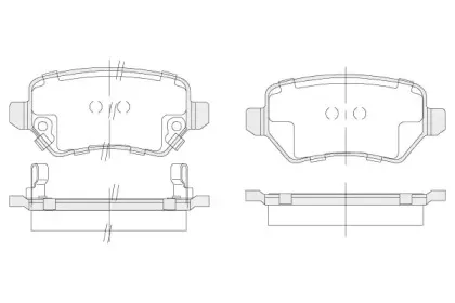 Комплект тормозных колодок, дисковый тормоз KSH-KOSHIMO купить