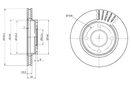 Тормозной диск KSH-KOSHIMO купить
