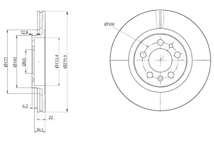Тормозной диск KSH-KOSHIMO купить