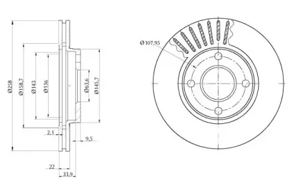 Тормозной диск KSH-KOSHIMO купить