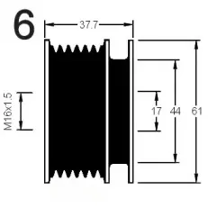 Механизм свободного хода генератора AD KГњHNER купить