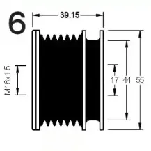 Механизм свободного хода генератора AD KГњHNER купить