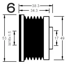 Механизм свободного хода генератора AD KГњHNER купить