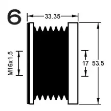Механизм свободного хода генератора AD KГњHNER купить