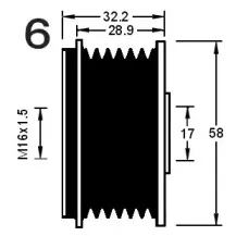 Механизм свободного хода генератора AD KГњHNER купить