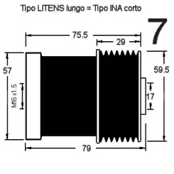 Механизм свободного хода генератора AD KГњHNER купить