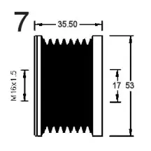 Механизм свободного хода генератора AD KГњHNER купить