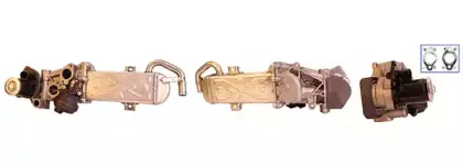 Клапан возврата ОГ AMK купить