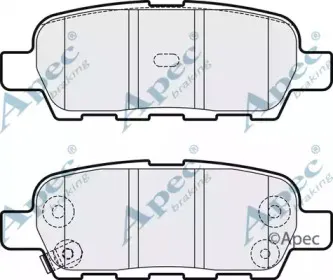 Комплект тормозных колодок, дисковый тормоз APEC braking купить