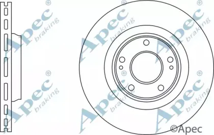 Тормозной диск APEC braking купить