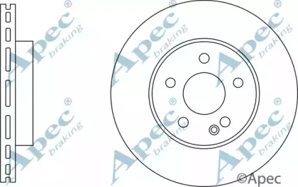 Тормозной диск APEC braking купить