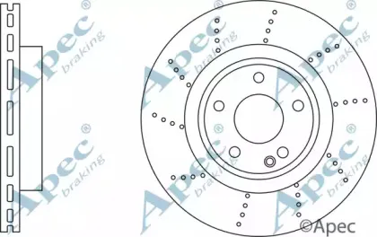 Тормозной диск APEC braking купить