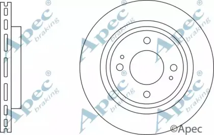 Тормозной диск APEC braking купить
