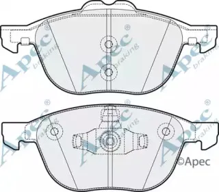 Комплект тормозных колодок, дисковый тормоз APEC braking купить