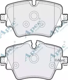 Комплект тормозных колодок, дисковый тормоз APEC braking купить