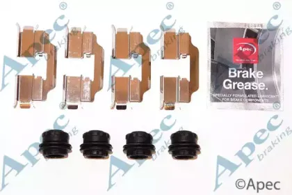 Комплектующие, тормозные колодки APEC braking купить