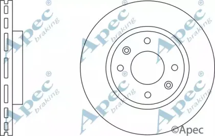 Тормозной диск APEC braking купить