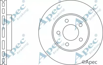 Тормозной диск APEC braking купить