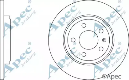 Тормозной диск APEC braking купить