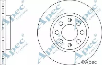 Тормозной диск APEC braking купить