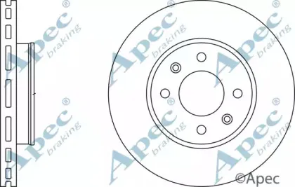 Тормозной диск APEC braking купить