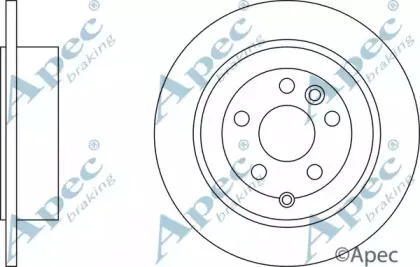 Тормозной диск APEC braking купить