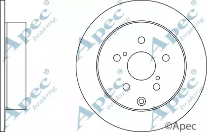 Тормозной диск APEC braking купить