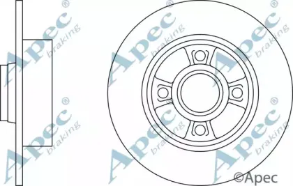 Тормозной диск APEC braking купить